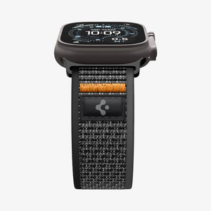 Active Black Orange Spigen Athlex Air 2 Apple Watch band product and feature view 7