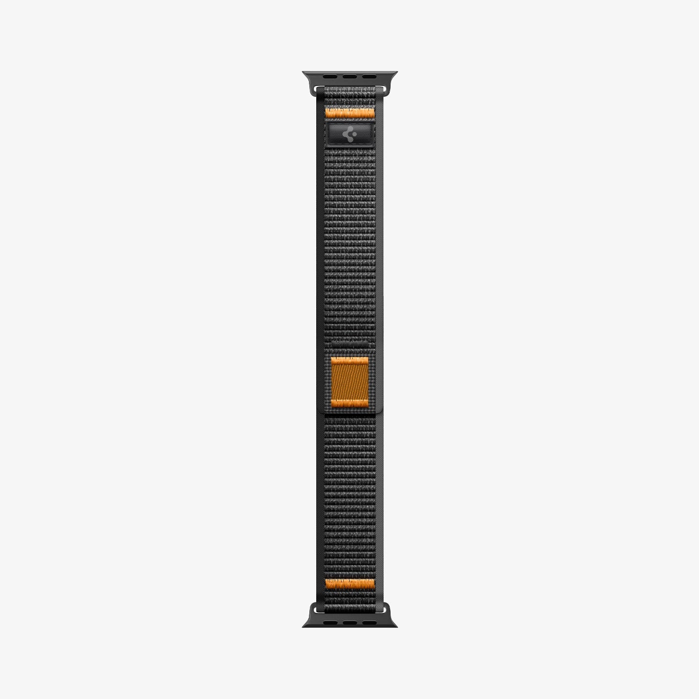 Active Black Orange Spigen Athlex Air 2 Apple Watch band product and feature view 8