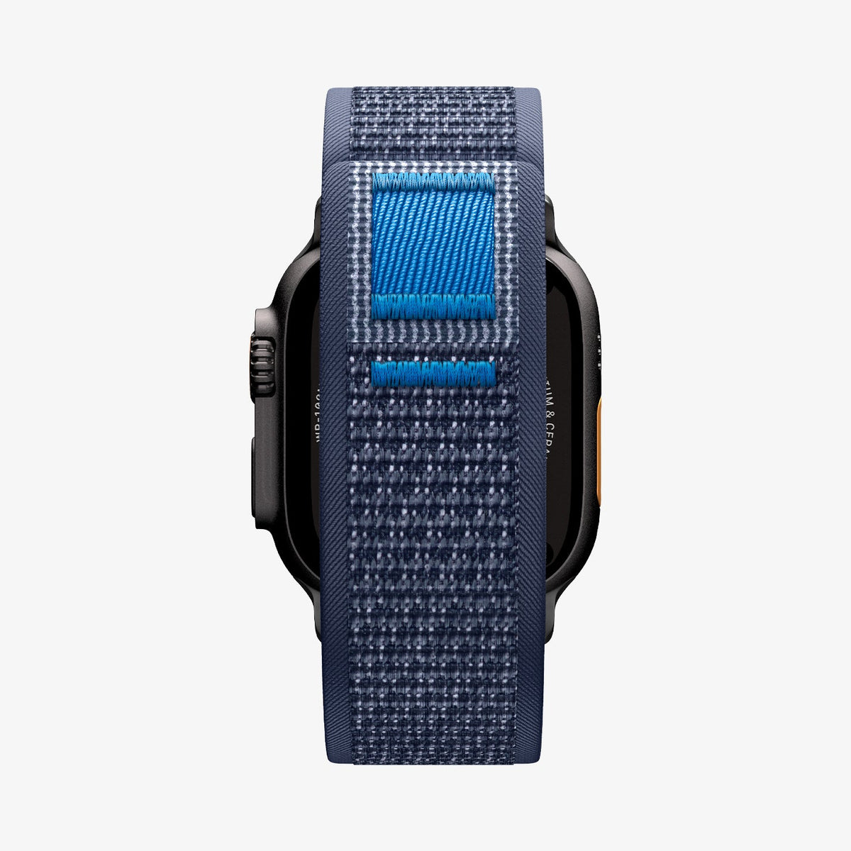 Active Navy Blue Spigen Athlex Air 2 Apple Watch band product and feature view 10