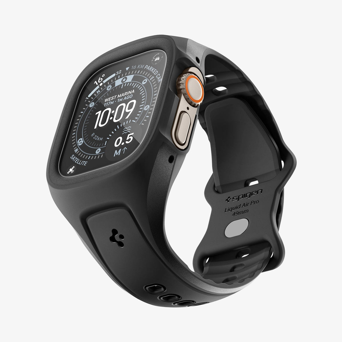 Liquid Air Pro + Screen Protector Apple Watch Ultra 3/2/1 (49mm) product and feature view 7