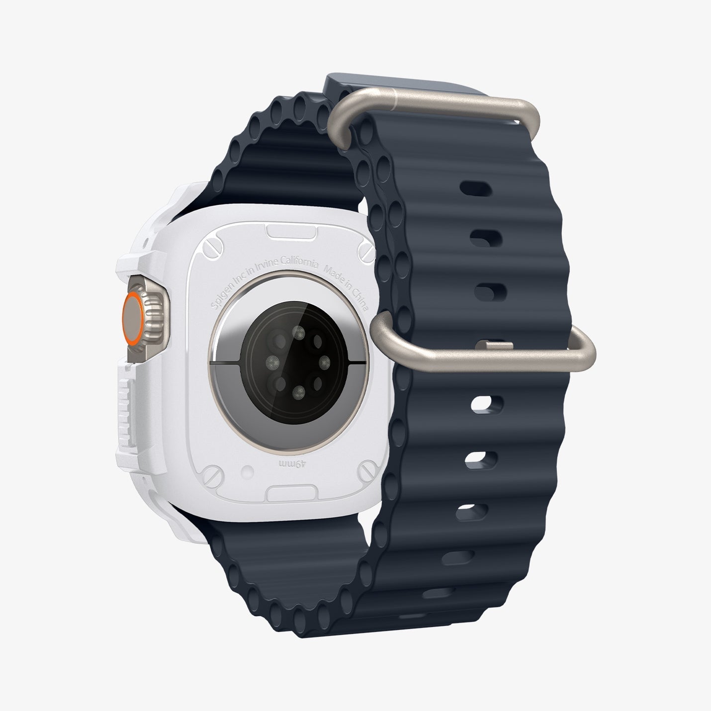 ACS05456 - Apple Watch Series (Apple Watch (49mm)) in matte black showing the front