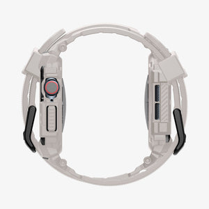 ACS08593 - Apple Watch Series 11 / 10 (42mm) Case Rugged Armor Pro in Dune Beige showing the side