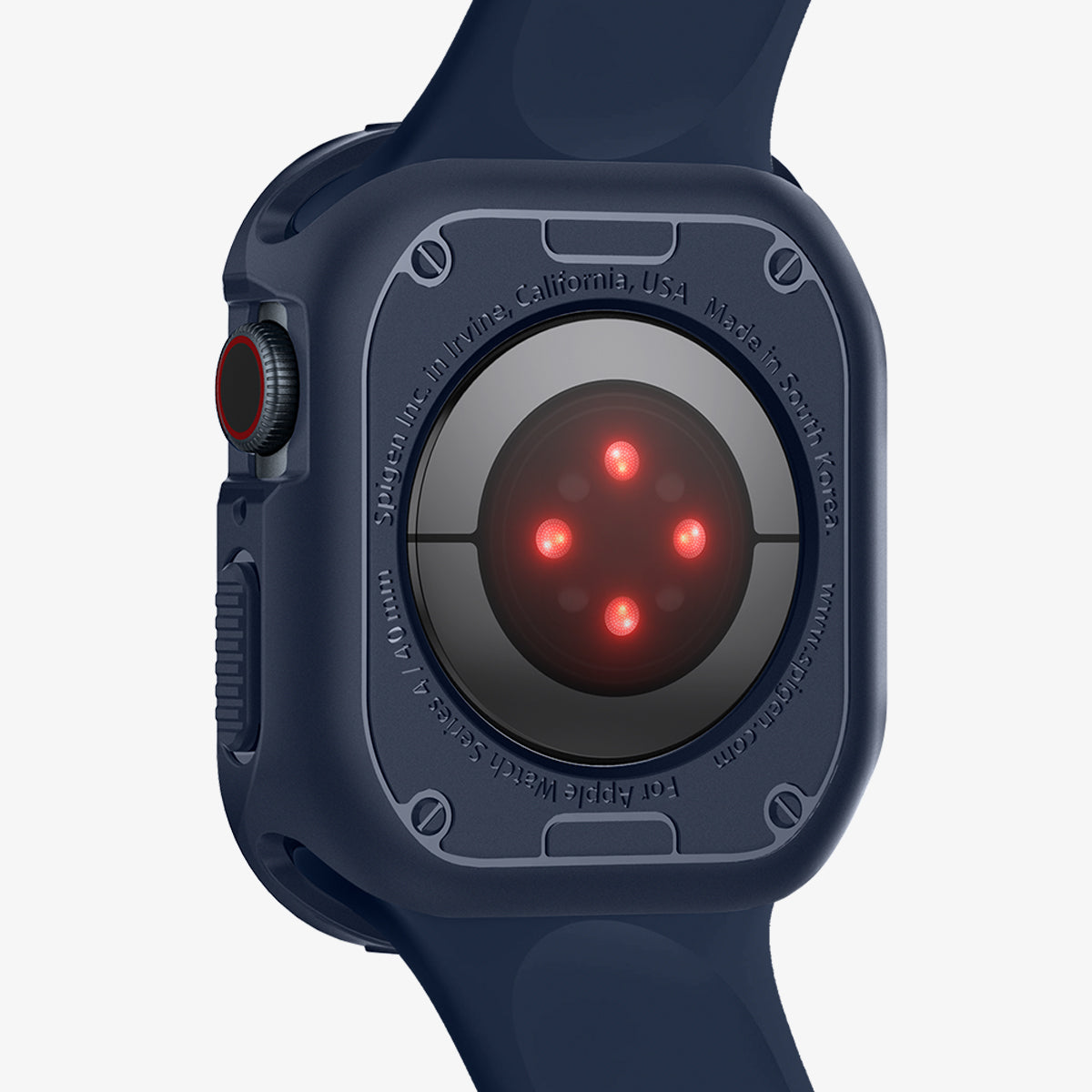 ACS05456 - Apple Watch Series (Apple Watch (49mm)) in matte black showing the front