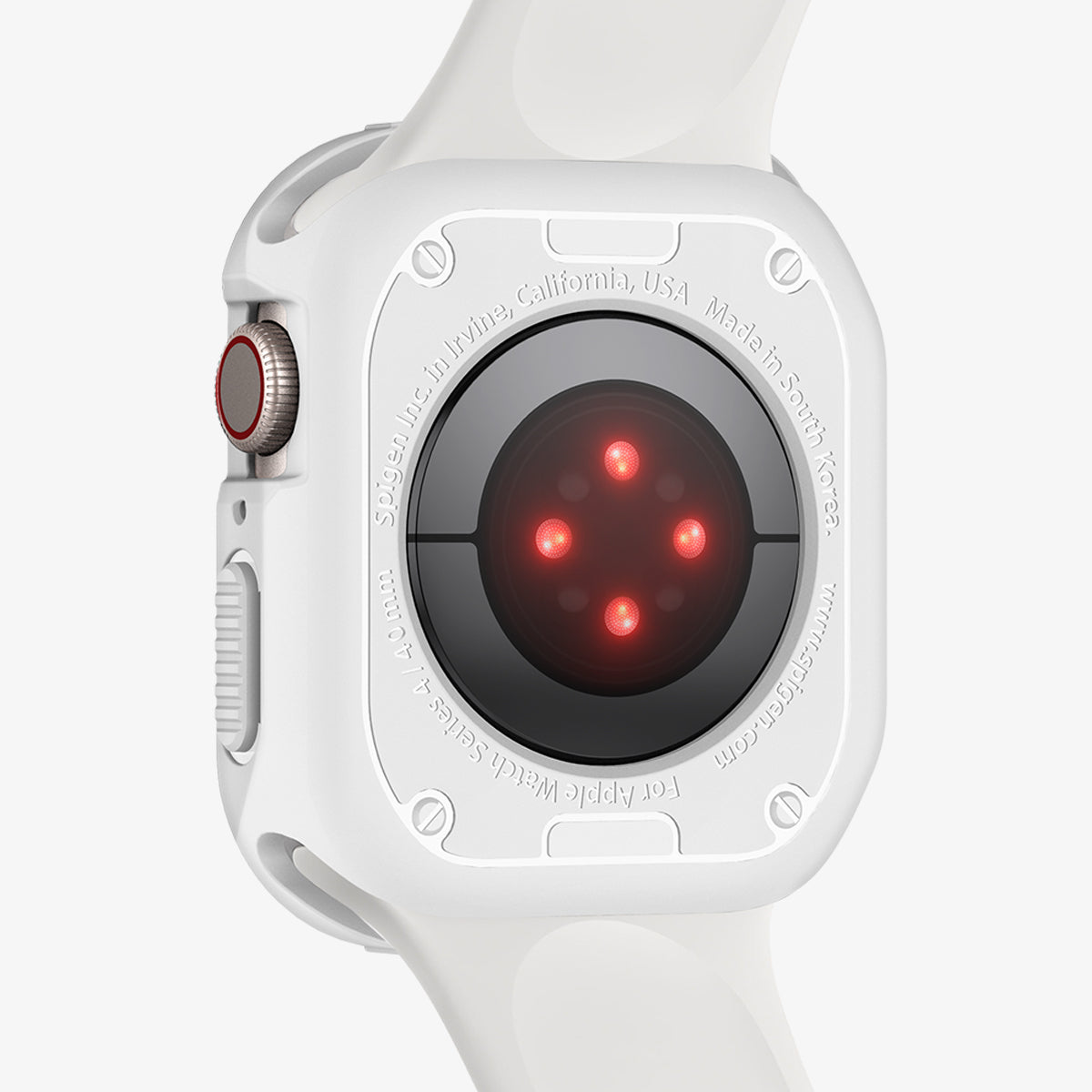 ACS05456 - Apple Watch Series (Apple Watch (49mm)) in matte black showing the front