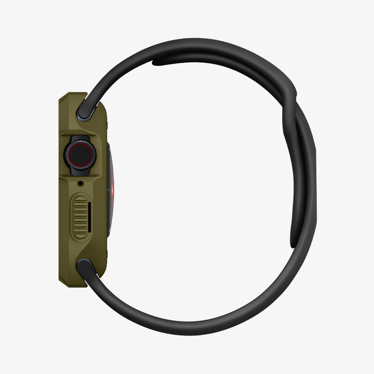 ACS05456 - Apple Watch Series (Apple Watch (49mm)) in matte black showing the front