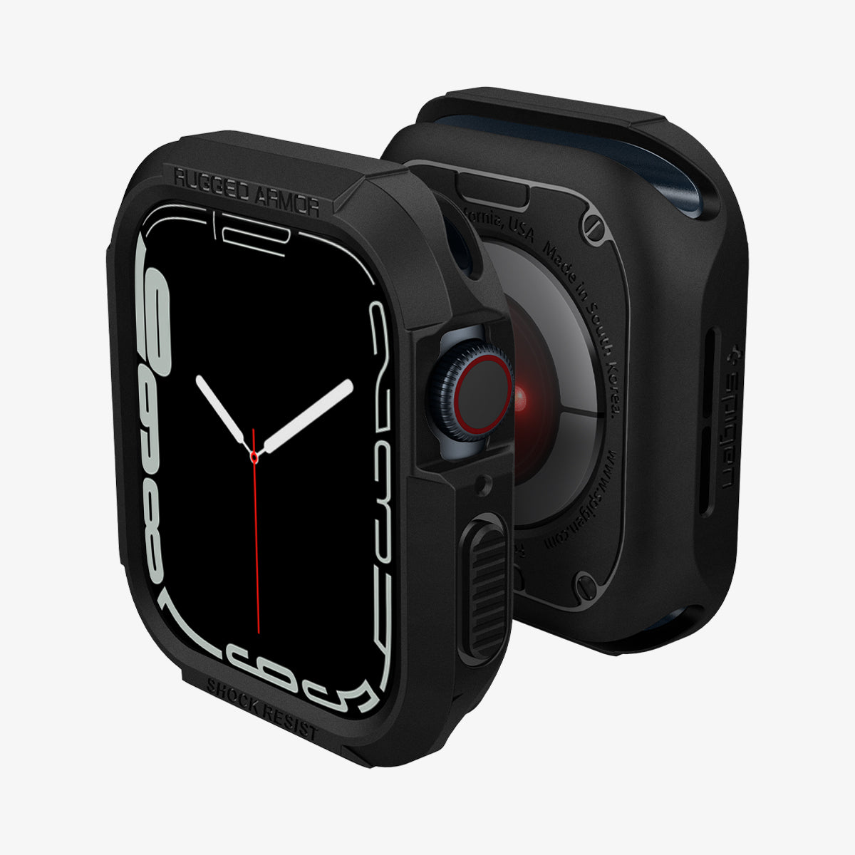 Spigen Apple Watch 41mm/40mm Rugged Armor case - Black - image 8