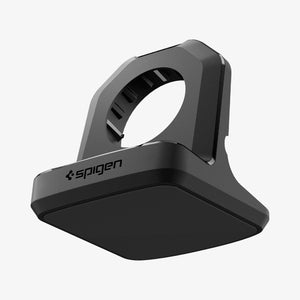 Multiple views of the Spigen Rugged Armor Apple Watch charging stand