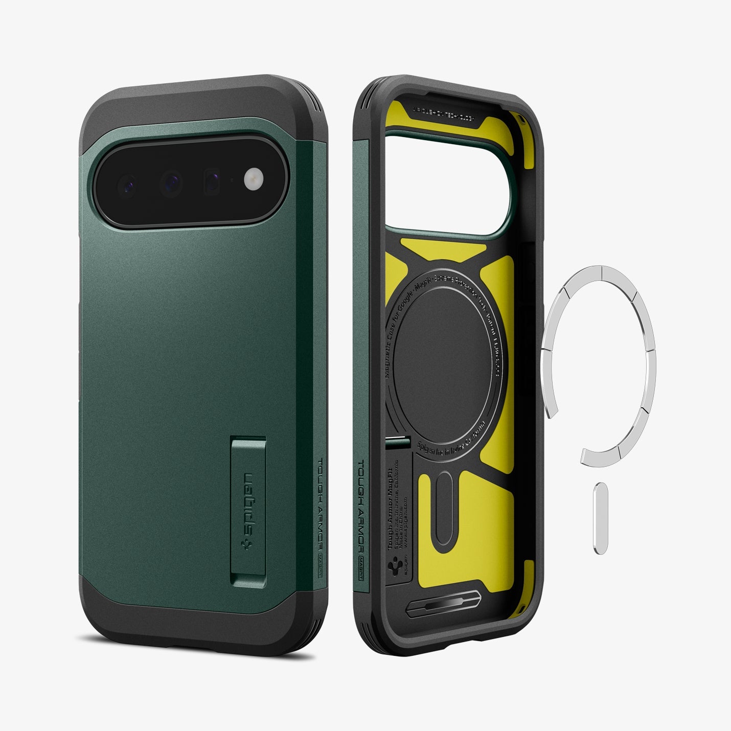 Spigen Tough Armor MagFit Case for Pixel 11 - Abyss Green - image 4