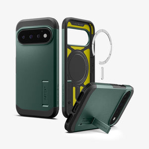Spigen Tough Armor MagFit Case for Pixel 11 Pro - Abyss Green - image 2