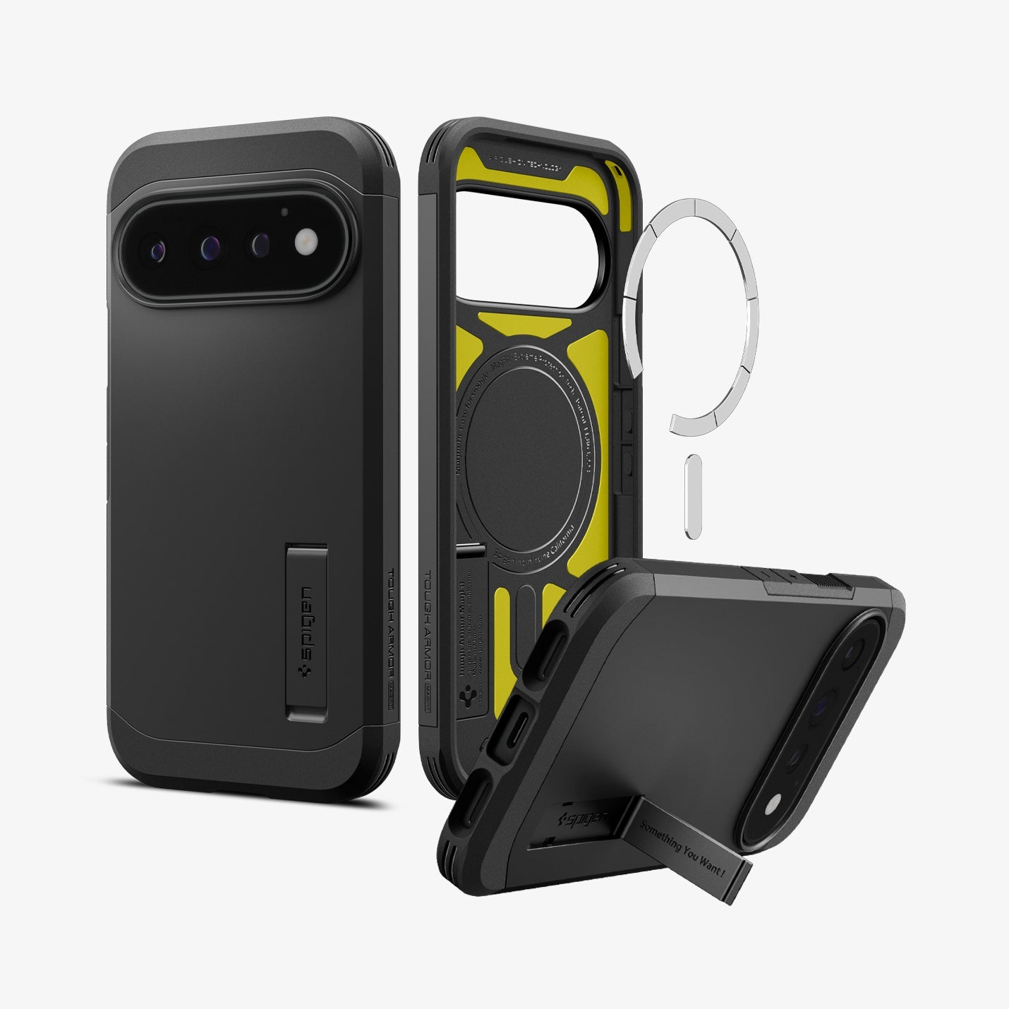 Spigen Tough Armor MagFit Case for Pixel 11 Pro - Black - image 2