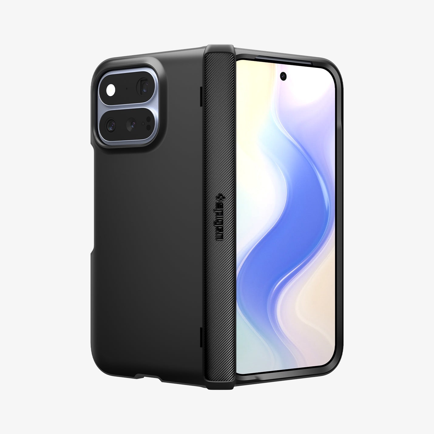 Spigen Pixel 11 Pro Fold Case – Slim Armor Pro (MagFit) - Black - image 3