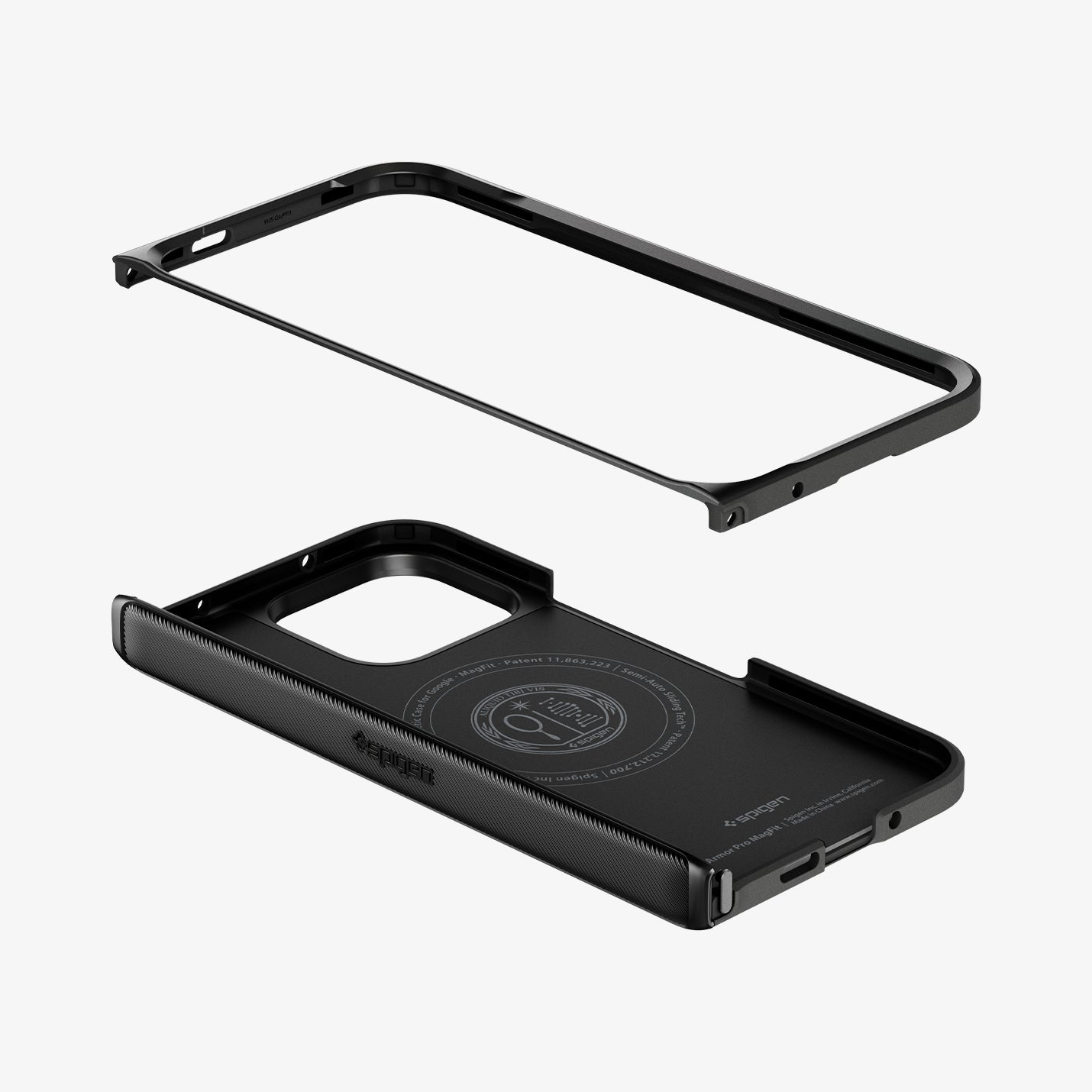 Spigen Pixel 11 Pro Fold Case – Slim Armor Pro (MagFit) - Black - image 6