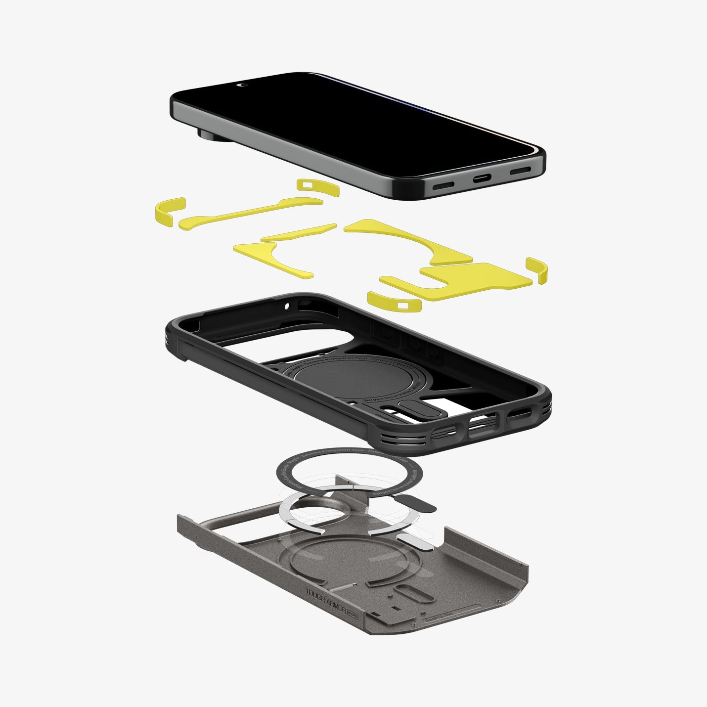 Spigen Tough Armor MagFit Case for Pixel 11 Pro XL - Gunmetal - image 5