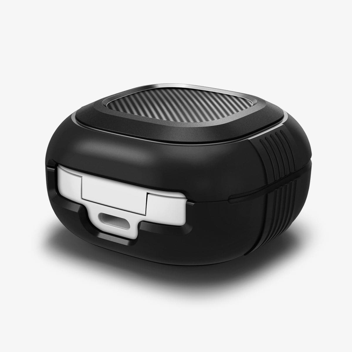 Spigen Galaxy Buds FE Case - Rugged Armor - Matte Black - image 5