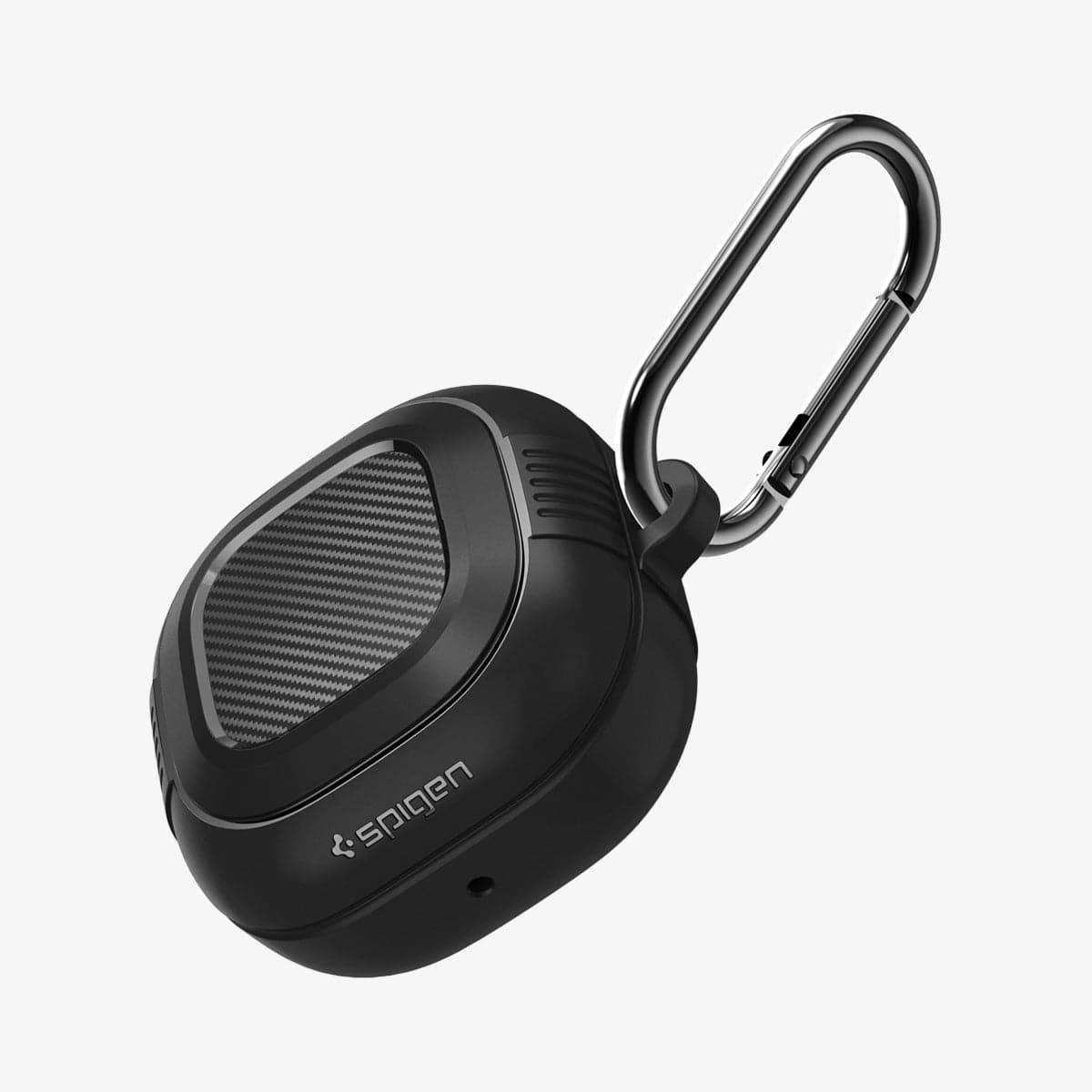 Spigen Galaxy Buds Pro Case - Rugged Armor - Matte Black - image 7