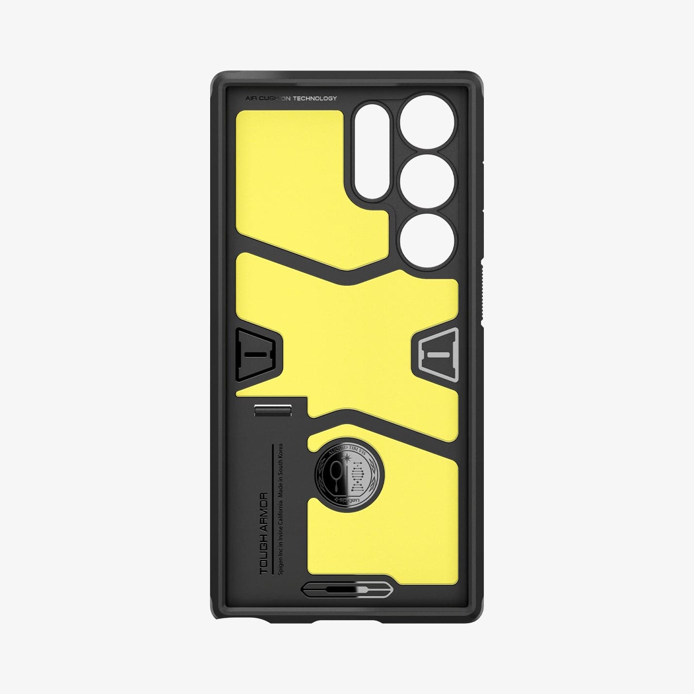 ACS05623 - Galaxy S23 Ultra Case Tough Armor in black showing the back