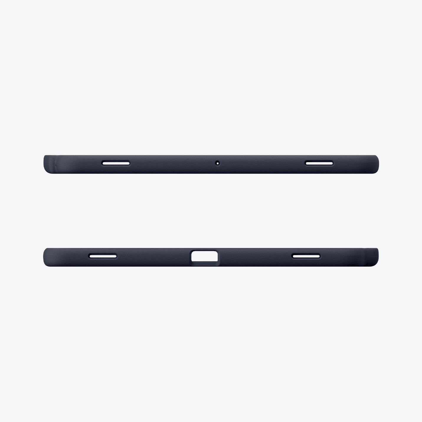 Spigen Nano Pop Galaxy Tab S11 case showing precise port cutouts