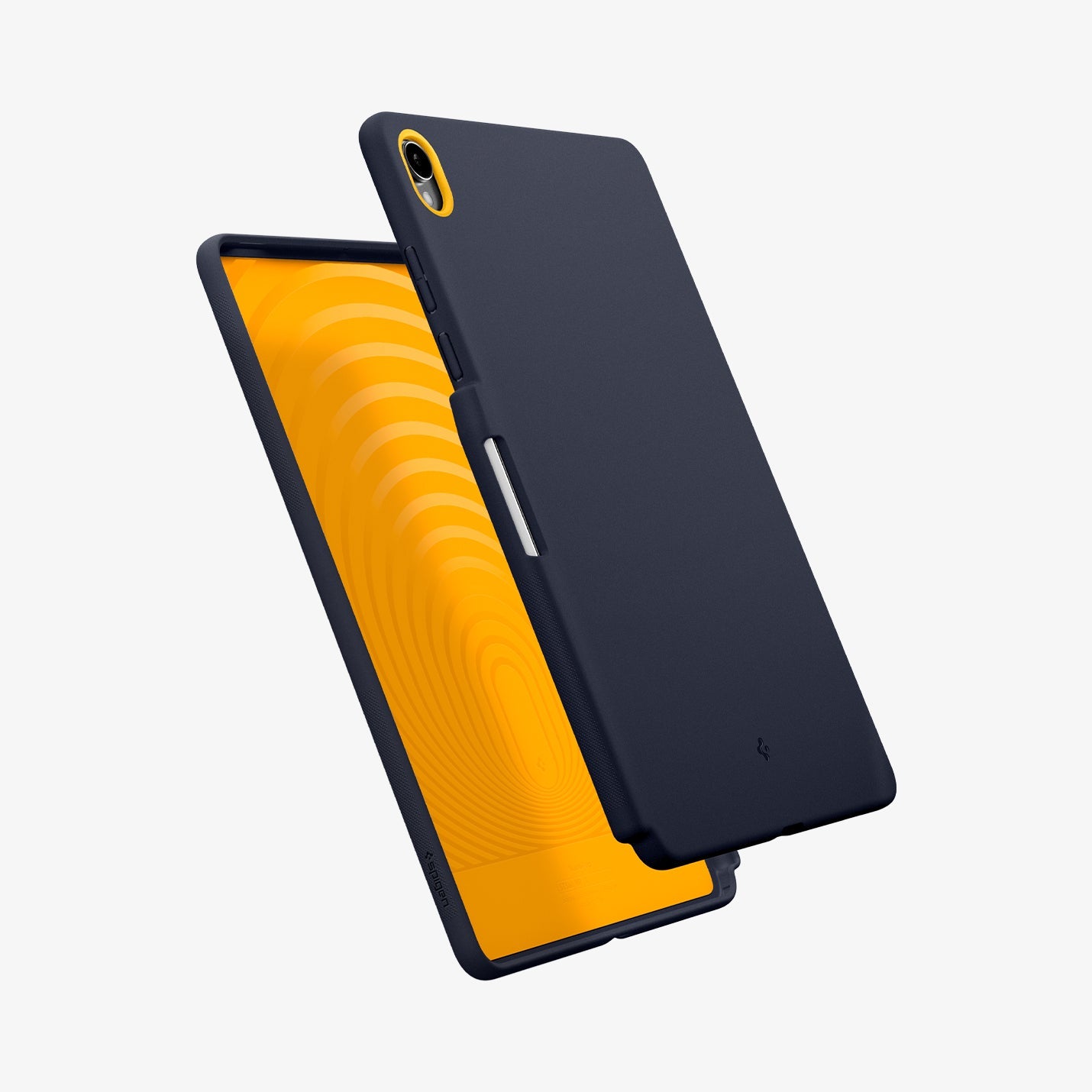 Blueberry Navy Nano Pop case showing protective camera opening