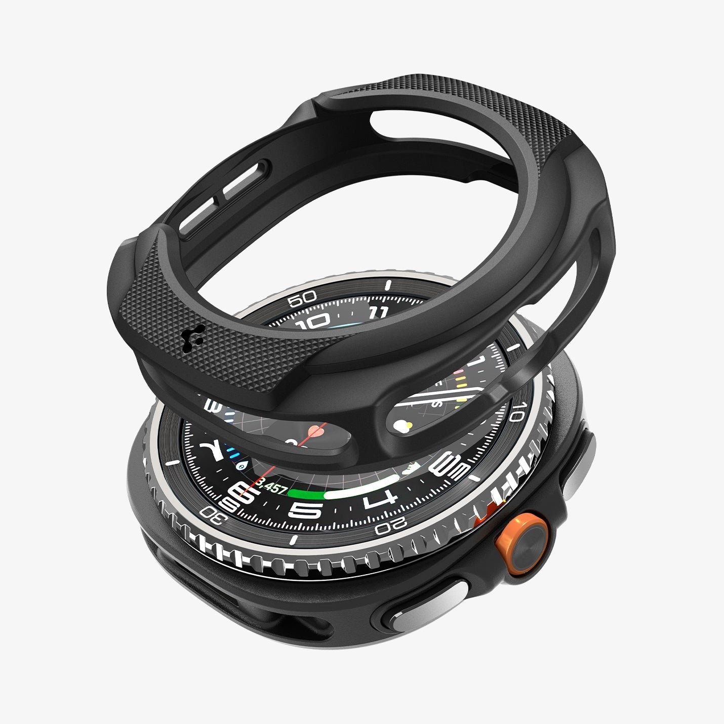 Spigen Galaxy Watch 8 Classic (46mm) Watch Case – Liquid Air feature view 6
