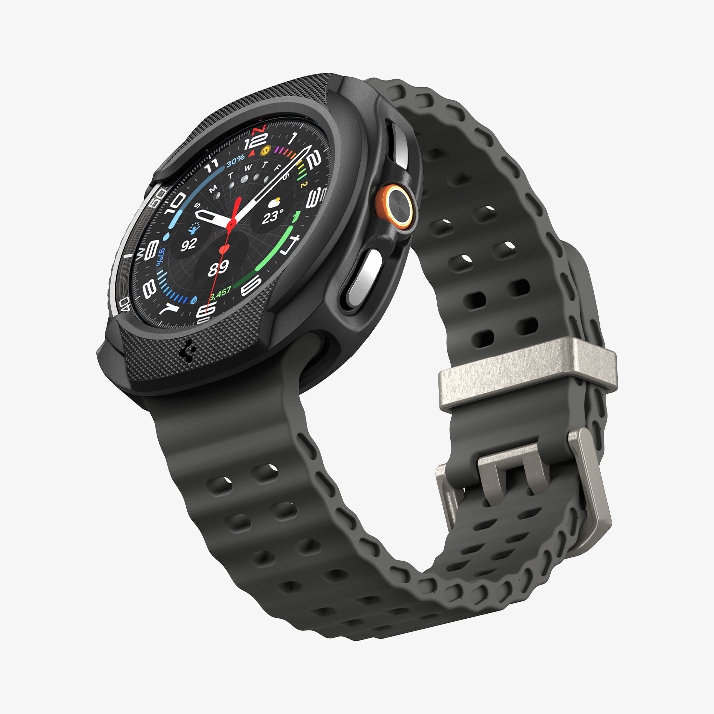 Spigen Galaxy Watch 8 Classic (46mm) Watch Case – Liquid Air feature view 8