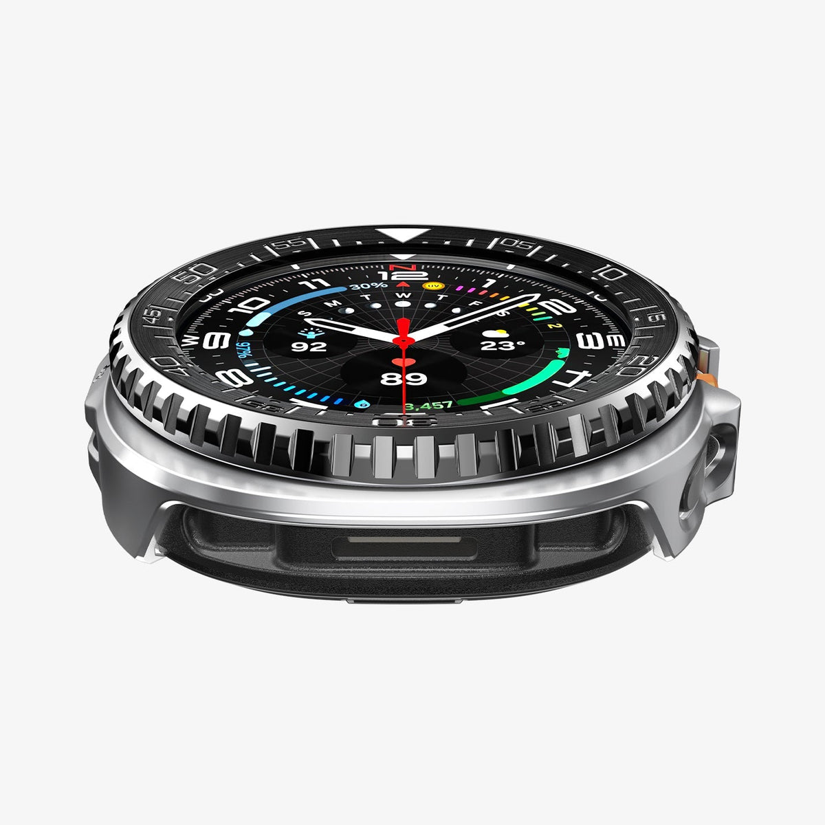 Spigen Galaxy Watch 8 Classic (46mm) Watch Case – Bezel Tune Pro Black feature view 7