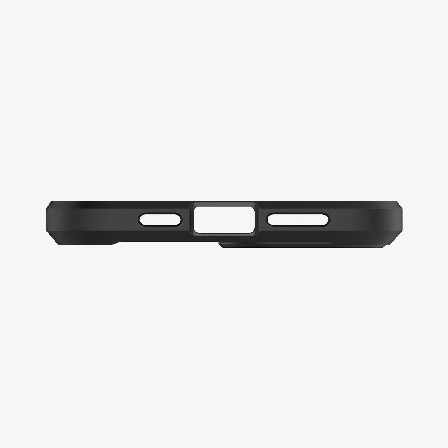ACS01618 - iPhone 12 Pro Max Case Ultra Hybrid in crystal clear showing the back