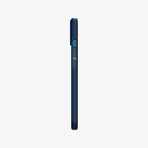 ACS03674 - iPhone 13 Pro Max Case Thin Fit in black showing the back