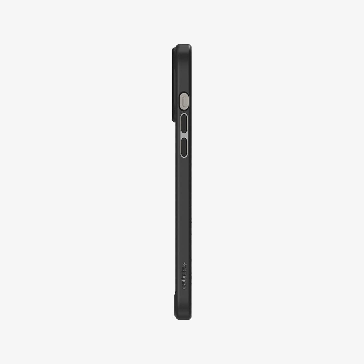 ACS03204 - iPhone 13 Pro Max Case Ultra Hybrid in crystal clear showing the back