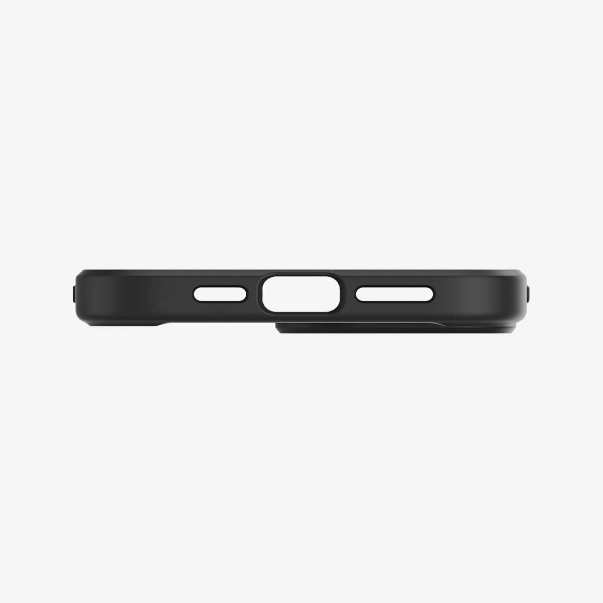 ACS03204 - iPhone 13 Pro Max Case Ultra Hybrid in crystal clear showing the back