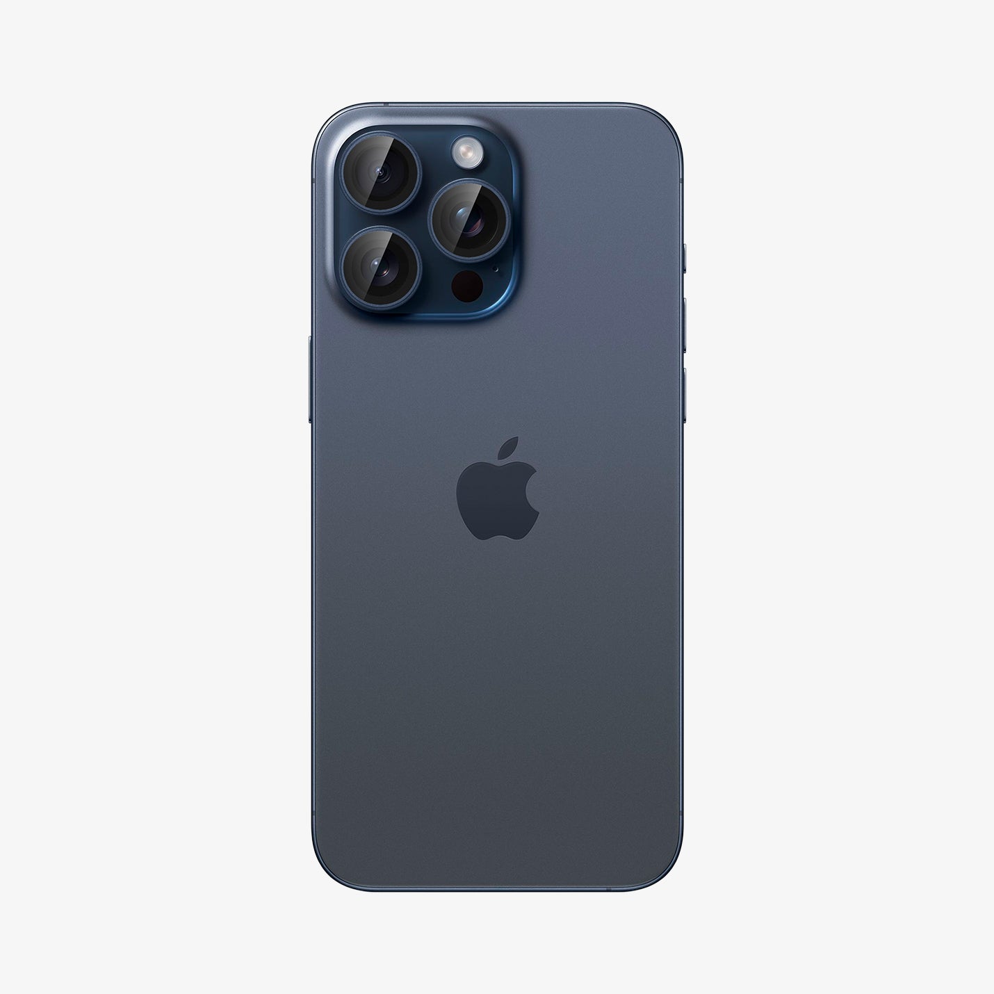 Spigen iPhone 15 Pro Max / 15 Pro Lens Protector – Optik Pro EZ Fit – Blue Titanium product image 6