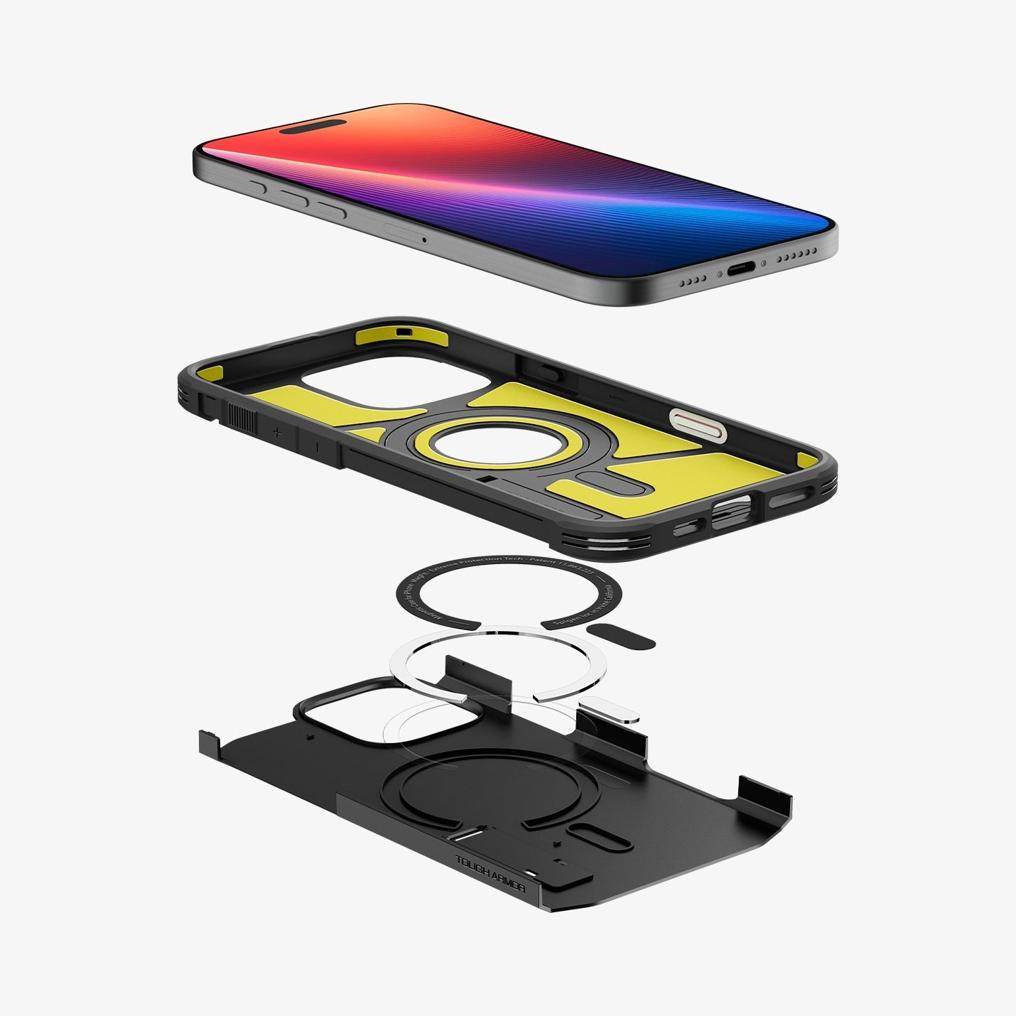 Spigen iPhone 16 Pro Max / 16 Pro Case Tough Armor T (MagFit + Camera Button Control) view 5