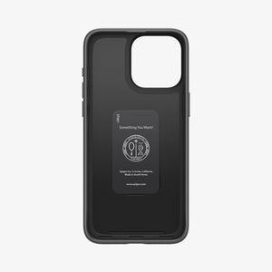 Spigen Thin Fit case for iPhone 15 Pro in Black – detail image 3