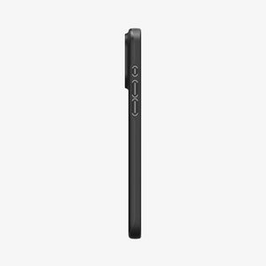 Spigen Thin Fit case for iPhone 15 Pro in Black – detail image 4
