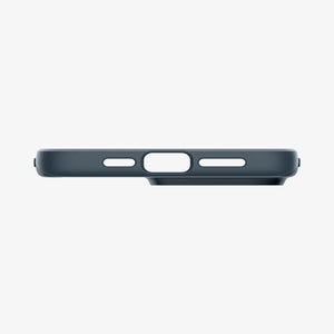 Spigen Thin Fit case for iPhone 15 Pro in Metal Slate – detail image 5