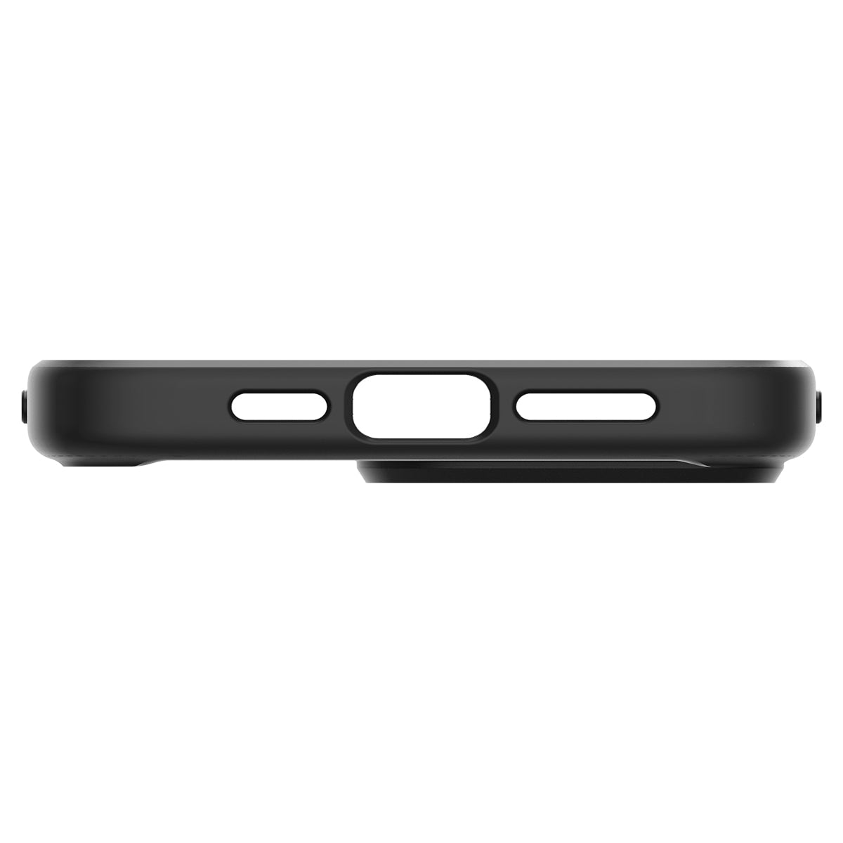 Spigen Ultra Hybrid Matte case for iPhone 15 Pro in Frost Black – detail image 9