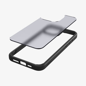 Spigen Ultra Hybrid Matte case for iPhone 15 Pro in Frost Black – detail image 6