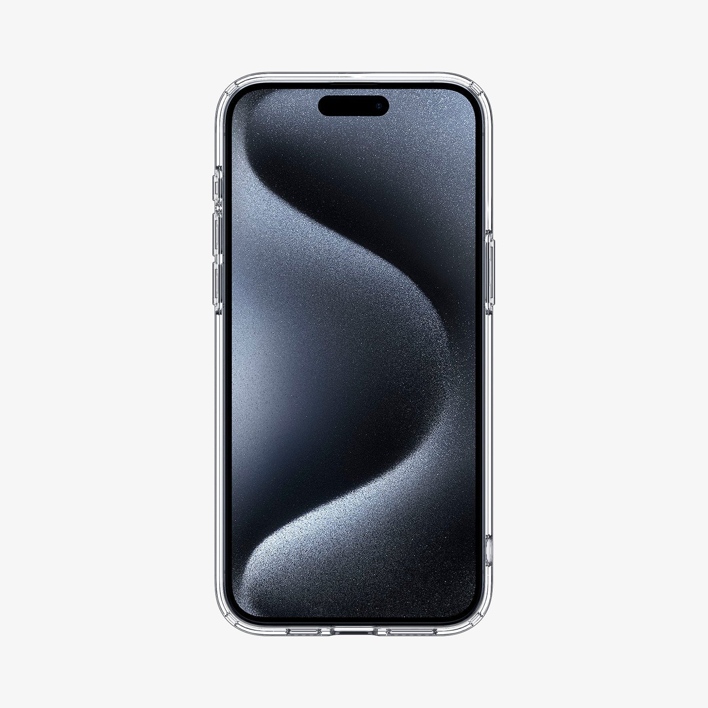 Spigen Ultra Hybrid Matte case for iPhone 15 Pro in Frost Clear – detail image 7