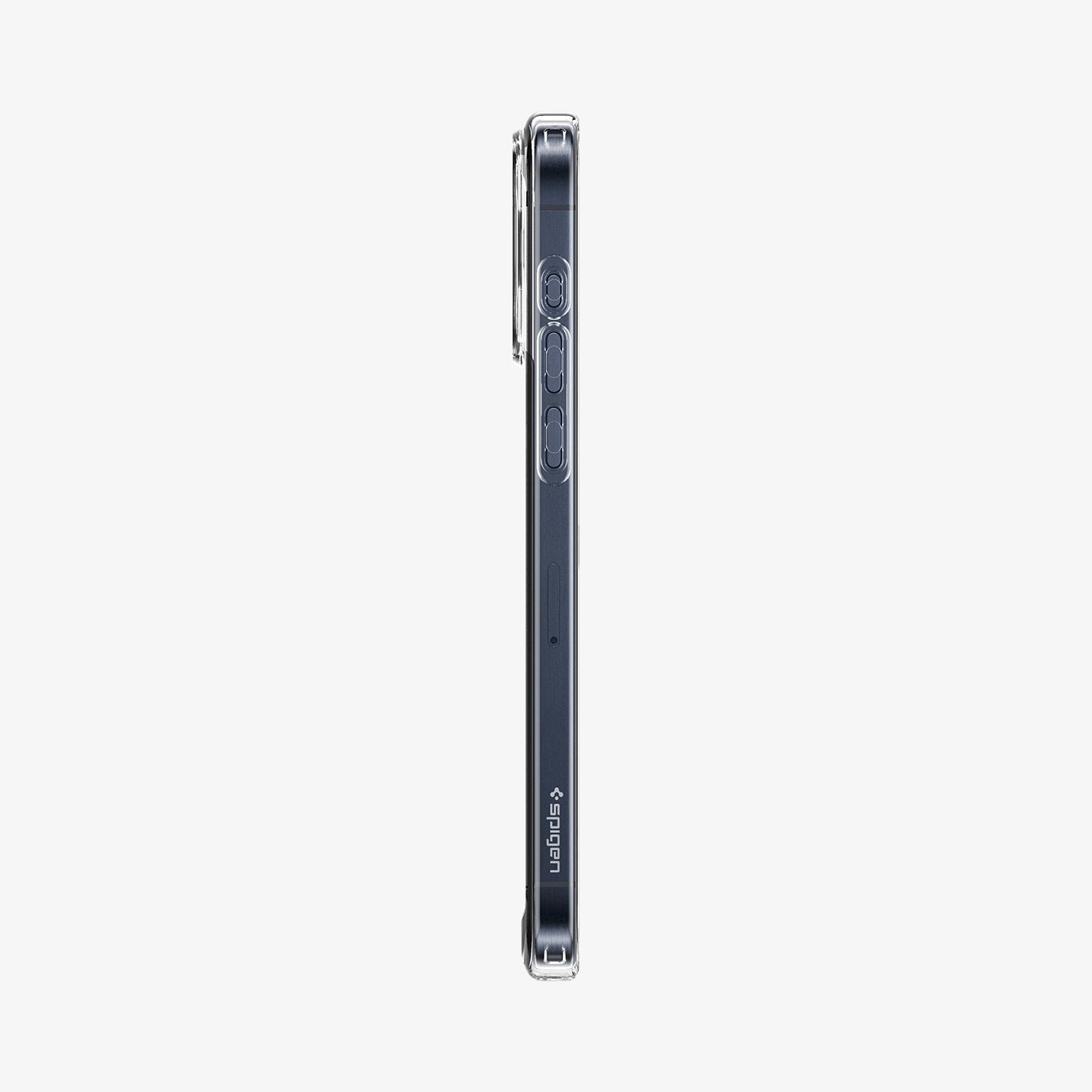 Spigen Ultra Hybrid Matte case for iPhone 15 Pro in Frost Clear – detail image 8