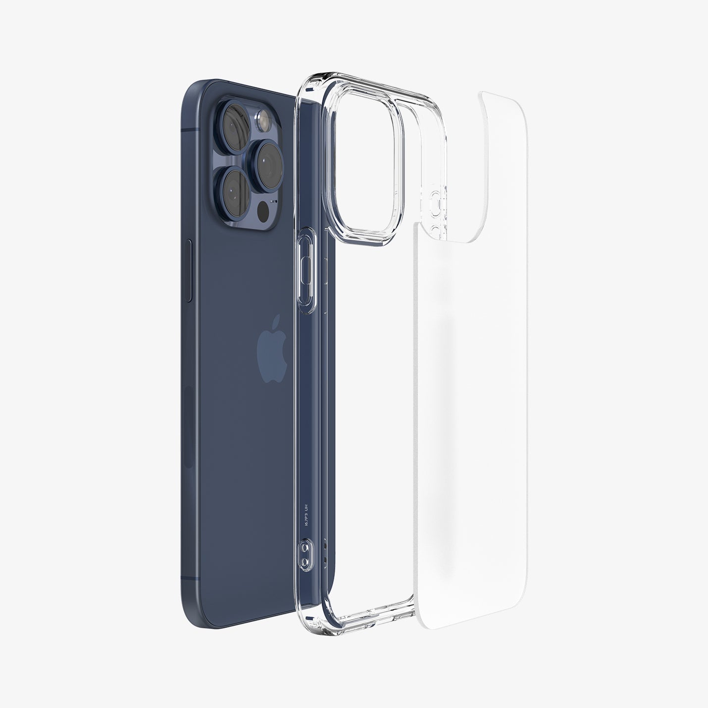 Spigen Ultra Hybrid Matte case for iPhone 15 Pro in Frost Clear – detail image 4