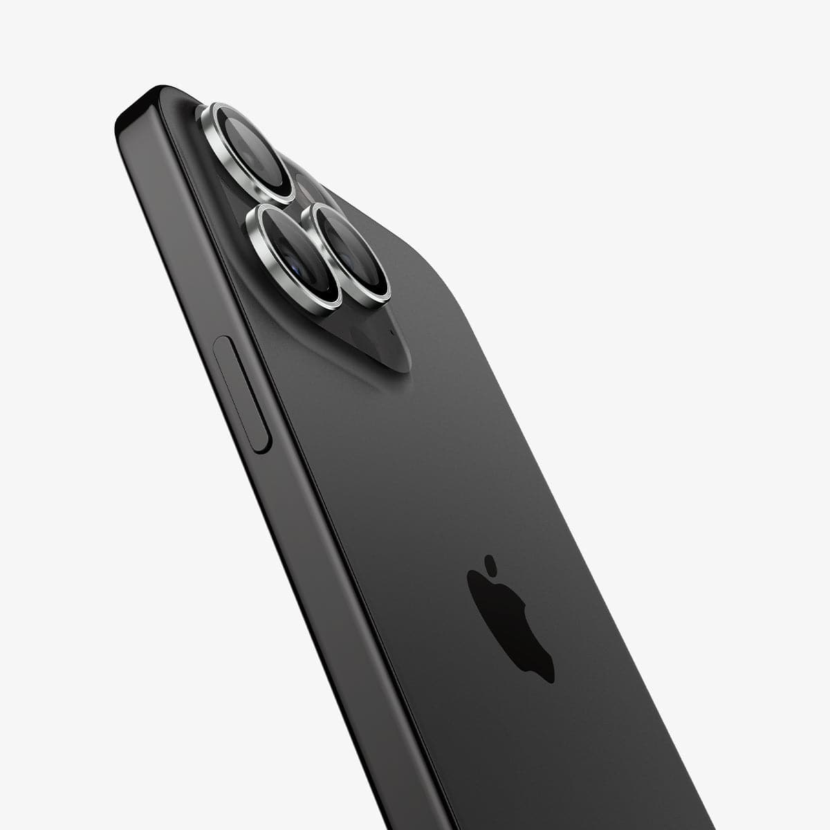 Spigen iPhone 14 Pro Max / 14 Pro Lens Protector – Optik Pro EZ Fit – Silver product image 3