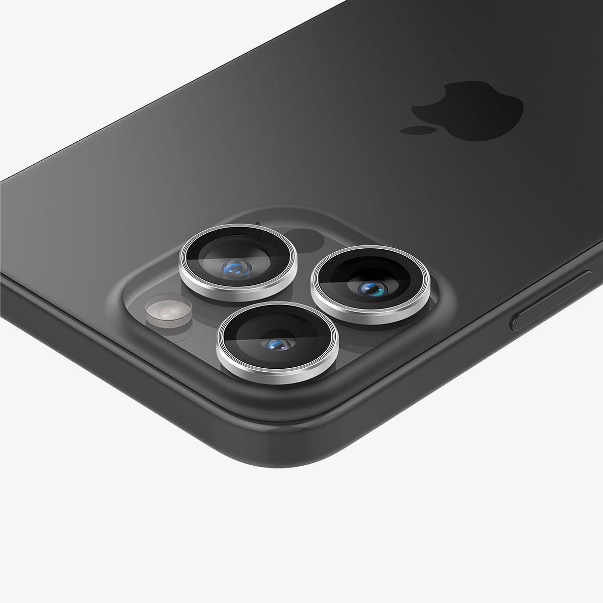 Spigen iPhone 14 Pro Max / 14 Pro Lens Protector – Optik Pro EZ Fit – Silver product image 2