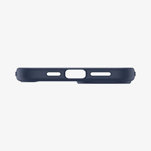 ACS07209 - iPhone 15 Series Ultra Hybrid Case in Natural Titanium showing the back 