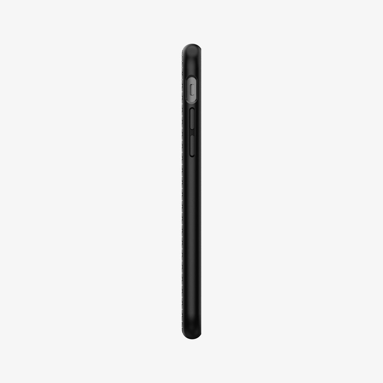 042CS20511 - iPhone SE Liquid Air case in black showing the back