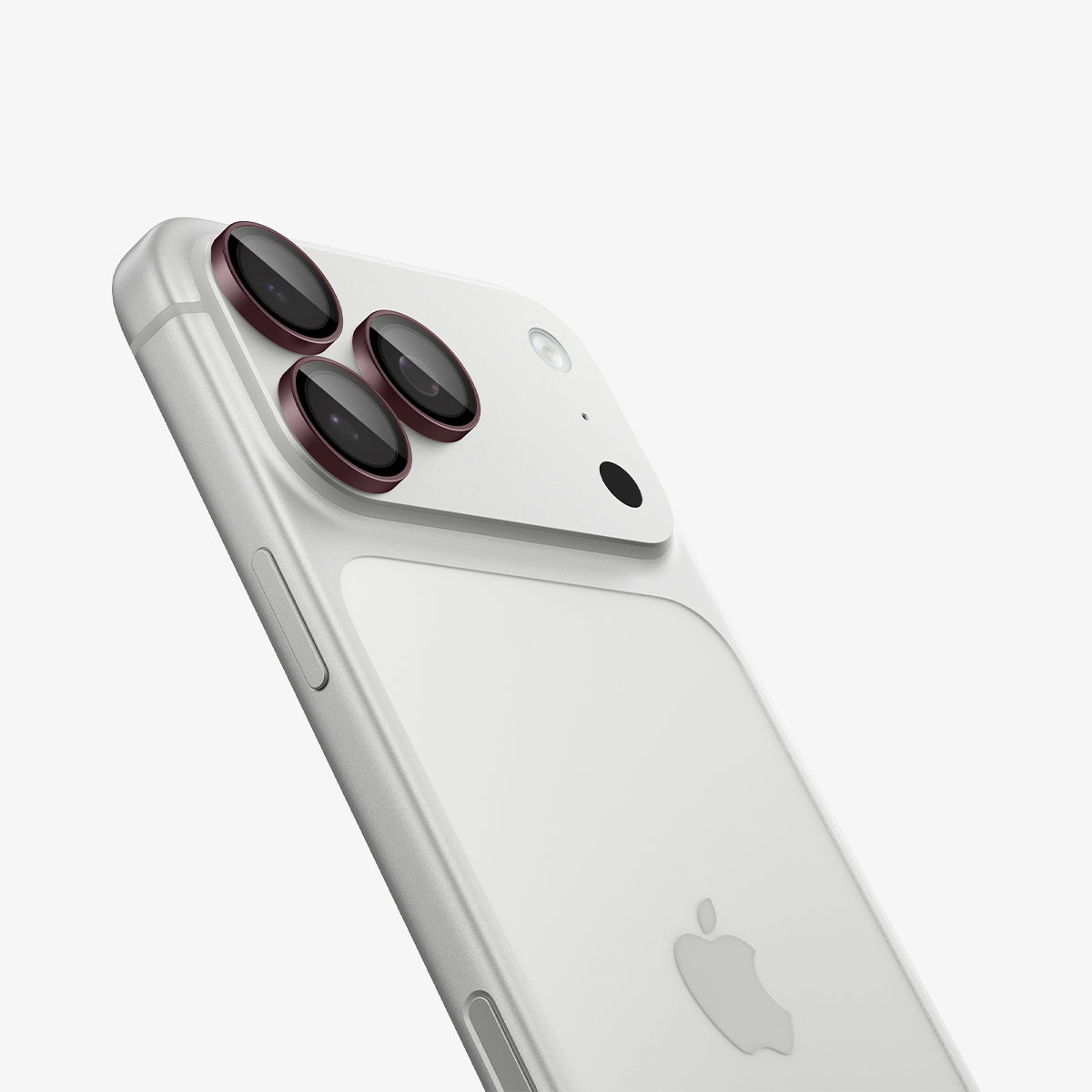 Spigen iPhone 18 Pro Max Glas.tR EZ Fit Optik Pro lens protector - Dark Cherry - image 5