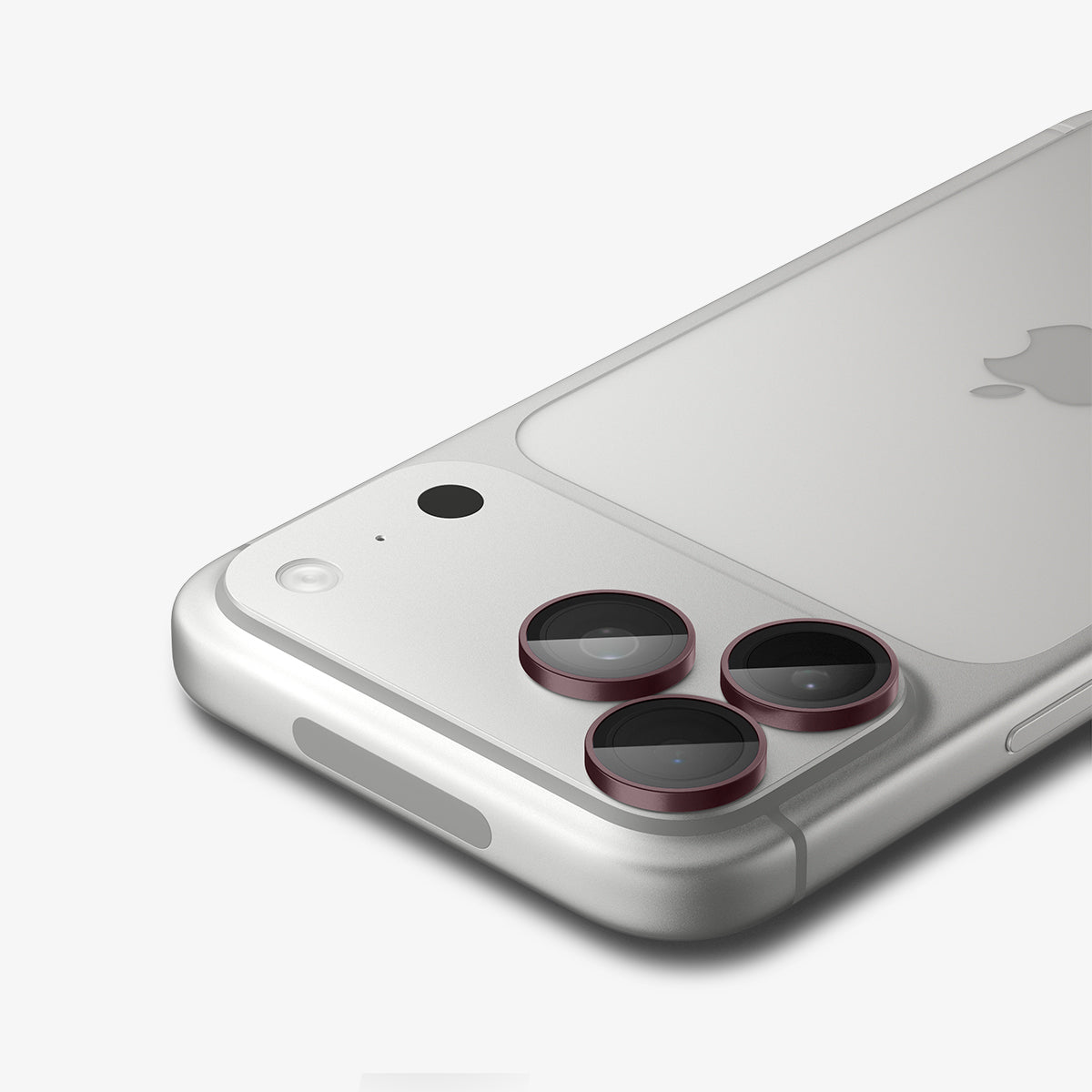 Spigen iPhone 18 Pro Max Glas.tR EZ Fit Optik Pro lens protector - Dark Cherry - image 6