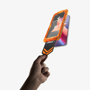 Spigen iPhone 18 Pro / 17 Pro Screen Protector – GLAS.tR AlignMaster S (2 Pack) — Clear pull-tab application
