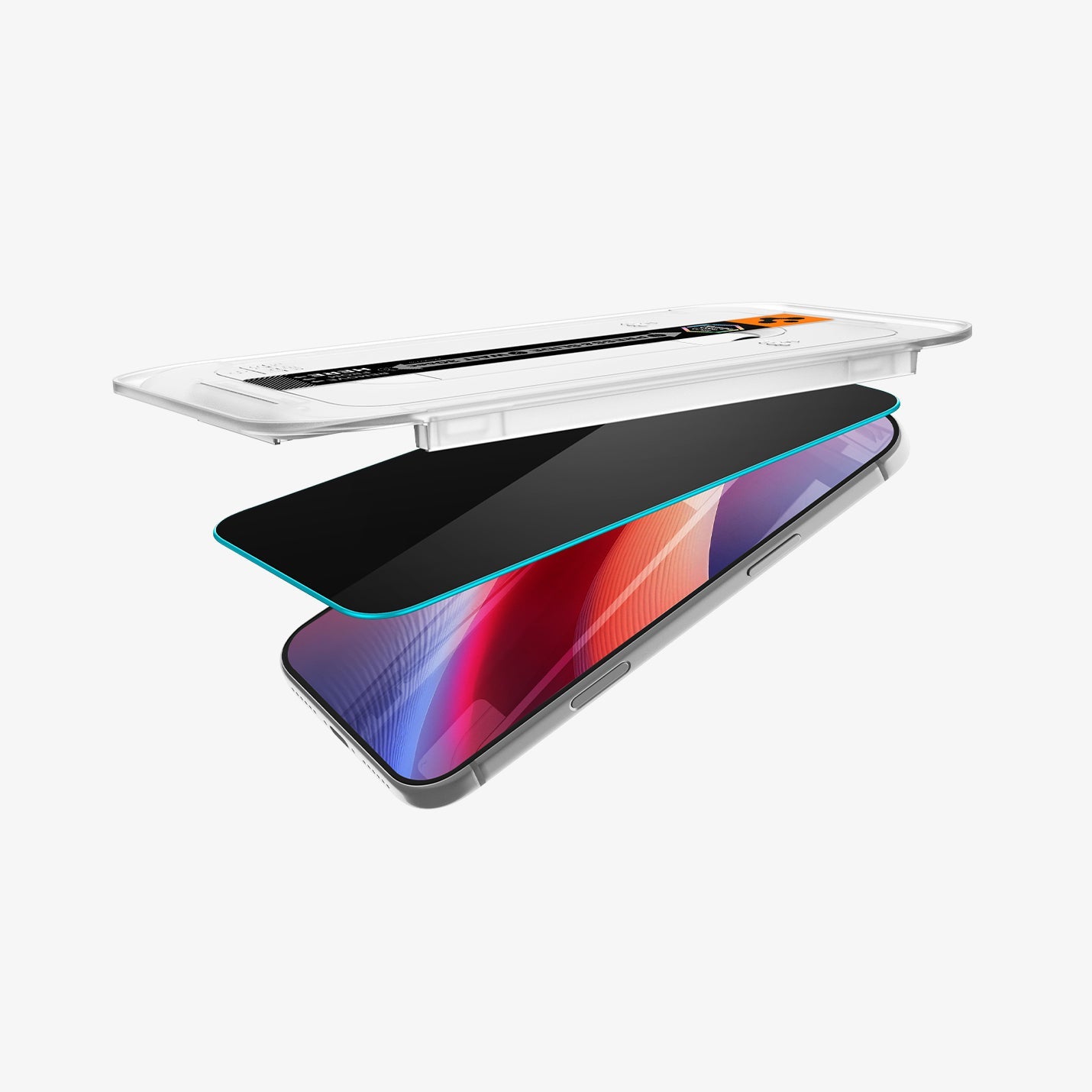 Spigen iPhone 18 Pro GLAS.tR EZ Fit | Privacy screen protector - 2 Pack - image 4