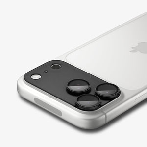 Spigen iPhone 18 Pro Max Glas.tR EZ Fit Optik Pro XL lens protector - Dark Gray - image 3