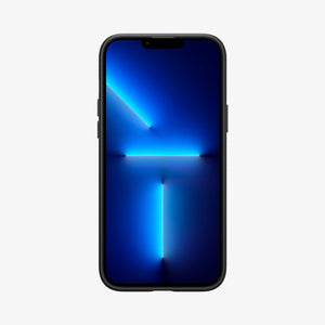 ACS03202 - iPhone 13 Pro Max Case Liquid Air in navy blue showing the front