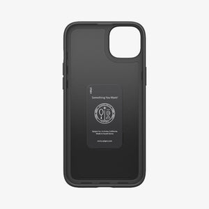 Spigen iPhone 14 / iPhone 13 Case – Thin Fit in Black – interior case structure